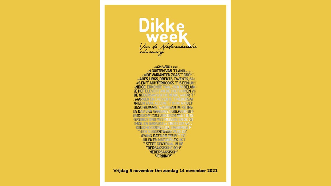 Dikke Week van Nedersaksische schrieverij.