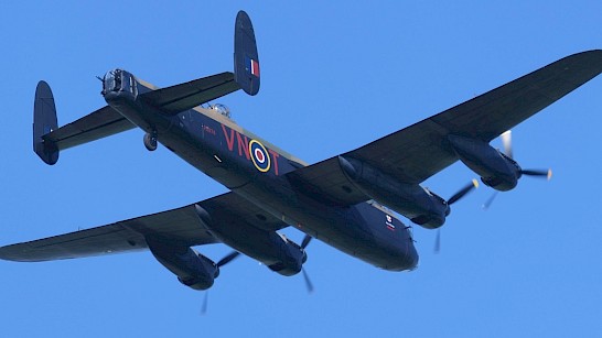 Herdenkingsvlucht Britse Lancaster